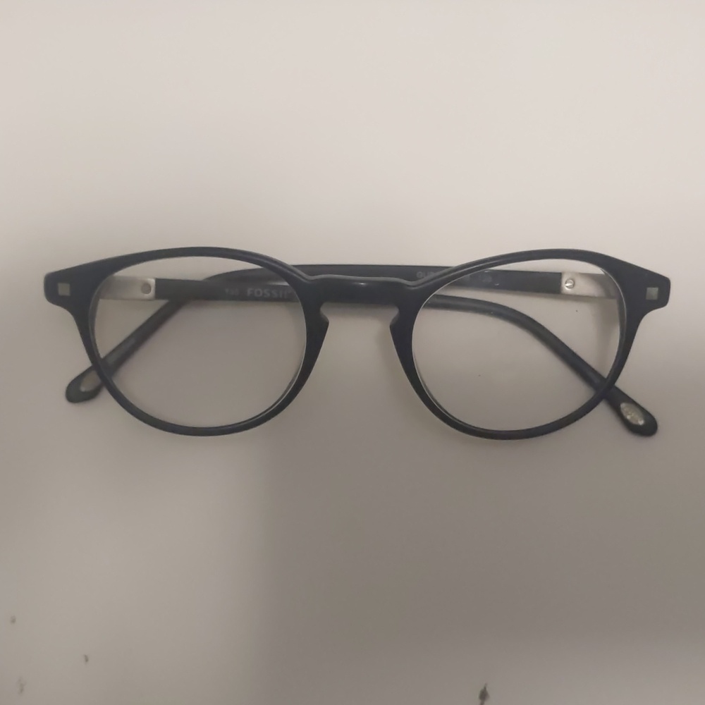 Fossil Unisex Glasses Spectacles Frames GUSS 01K6 Black Frame